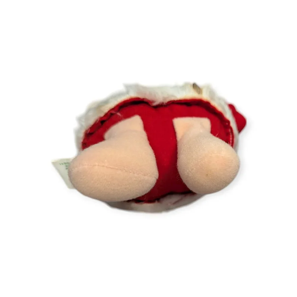 Vintage 1986 American Greetings Santa Ziggy I Love You Plush Christmas